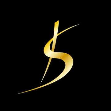 KS company logo vector template. Stock Illustration