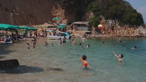 Ksamil Islands Stock Footage 171164344