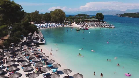 Ksamil - Lori Beach Stock Footage 159373574