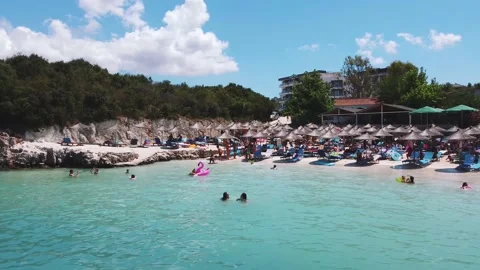 Ksamil - Lori Beach Stock Footage 159373690