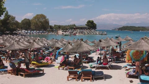 Ksamil - Lori Beach Stock Footage 171165171