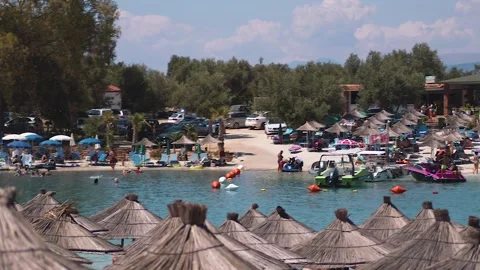 Ksamil - Lori Beach Video stock 171165239