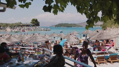 Ksamil - Lori Beach Stock Footage 171165274