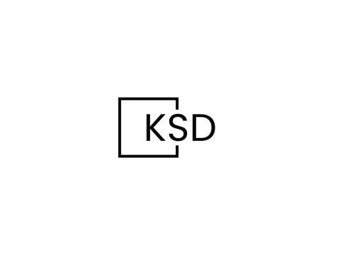 KSD letter initial logo design vector illustration Stock Illustration