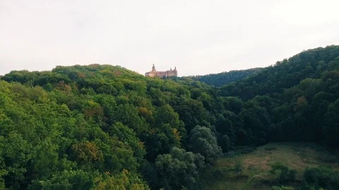 Książ Castle Stock Footage 122336670