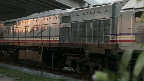 KTM Cargo train Stock Footage 134655759