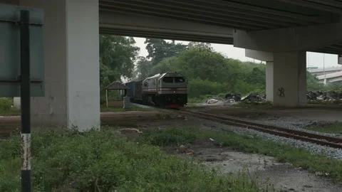 KTM Cargo train Stock Footage 134655774