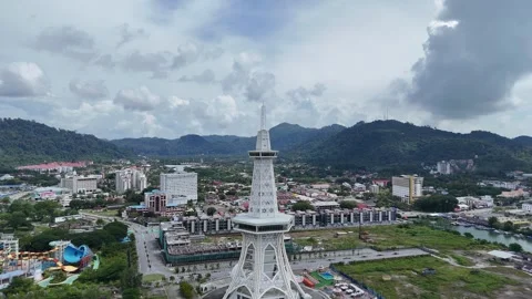 KuahTower 3 Video stock 323515813