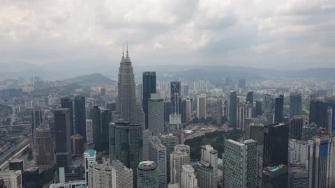 Kuala Lumpur cityscape Video stock 135787567