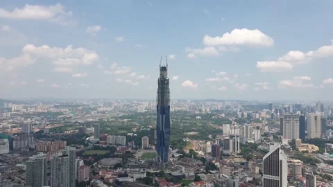 Kuala Lumpur cityscape Video stock 135787633