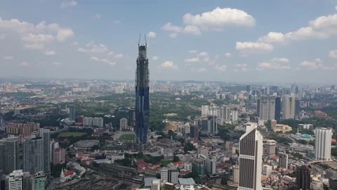 Kuala Lumpur cityscape Video stock 135787676