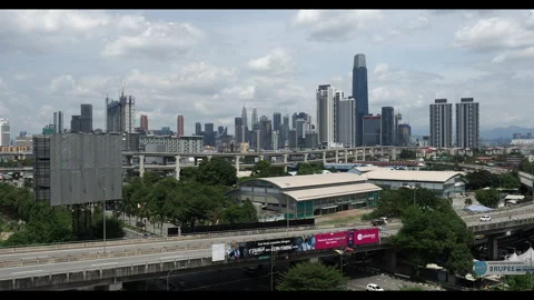 Kuala Lumpur Cityscape Stock Footage 301771324