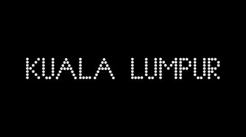 Kuala Lumpur Stock Illustration