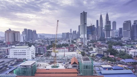 Kuala Lumpur skyline Stockbeeldmateriaal 115097834