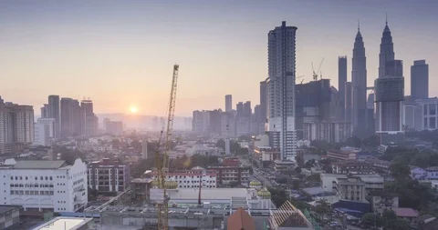 Kuala Lumpur skyline Stockbeeldmateriaal 115102640