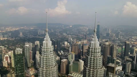 Kuala Lumpur Skyline Video stock 155329400