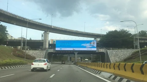 Kuala lumpur street Stock Footage 125530332