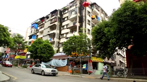 Kuala Lumpur, street view Stock Footage 44124593