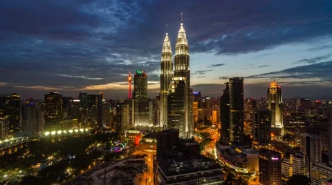 Kuala Lumpur Time-lapse Stock Footage 60004792