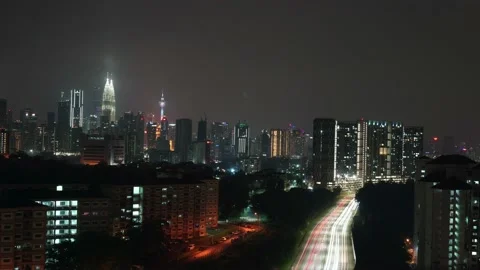 Kuala Lumpur Timelapse 4K Stock Footage 237385164