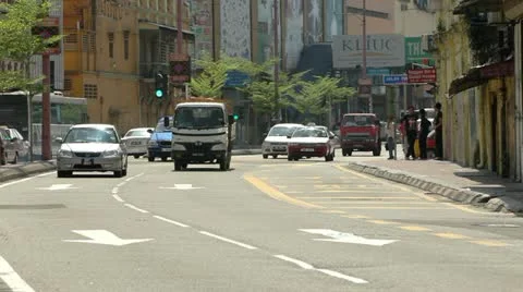 Kuala Lumpur Traffic Stock Footage 11131446