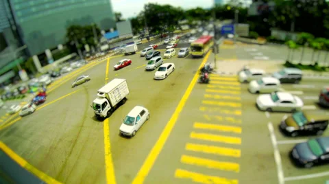 Kuala Lumpur Traffic Time Lapse Stock Footage 34367855