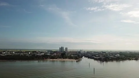 Kuala Selangor Beach 07 Stock Footage 154992934