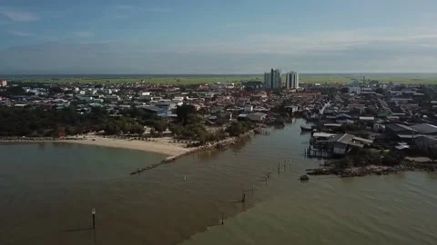 Kuala Selangor Beach 08 Stock Footage 154993392