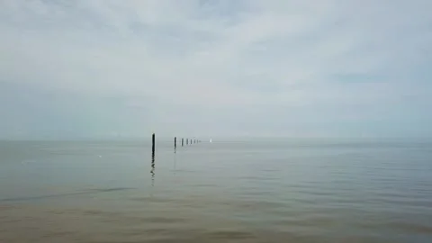 Kuala Selangor Beach 09 Stock Footage 154992931