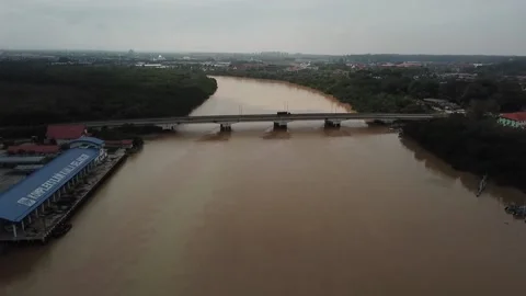 Kuala Selangor River Stock Footage 155319701