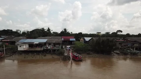 Kuala Selangor River Stock Footage 155319724