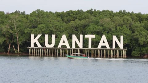 Kuantan sign Stock Footage 311863153