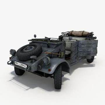 Kubelwagen Safari 3D Model