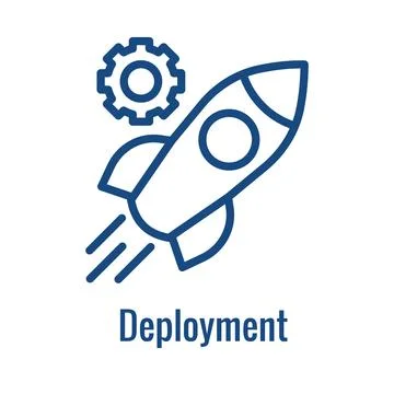 Kubernetes Development and Environment Icon Showing Benefit Stock Illustration