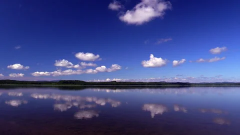 Kuchcharo Lake and Clouds Video stock 332211676