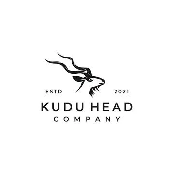 Kudu logo design vector illustration Stock Illustration