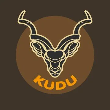 KUDU logo Stock Illustration