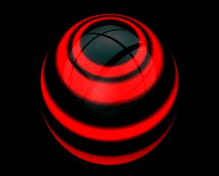 Kugel displace2 Stock Footage 5186368