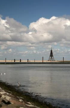 Kugelbake Stock Photos