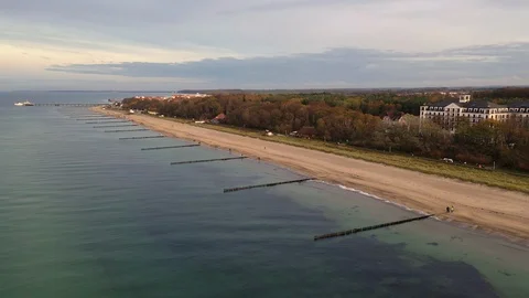 Kühlungsborn-Beach Stock Footage 119303577