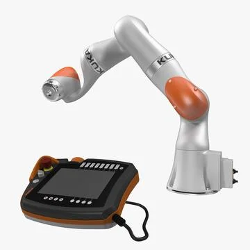 Kuka Robot Lbr Iiwa 7 R800 Set 3d Model Pond5