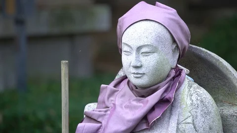 Kukai status Stock Footage 125125310