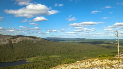 Kukastunturi 4k Stock Footage 130669011