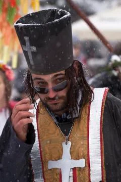 Kuker festival Bulgaria Stock Photos