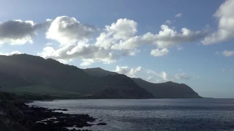 Kula'ila'i beach serenity Stock Footage 81220550