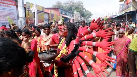 Kulasai Dasara Stock Footage 254539646