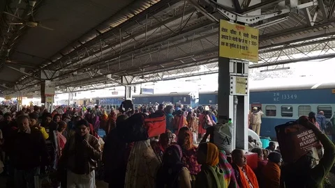 Kumbh Fair 2019 库存影片 102510361