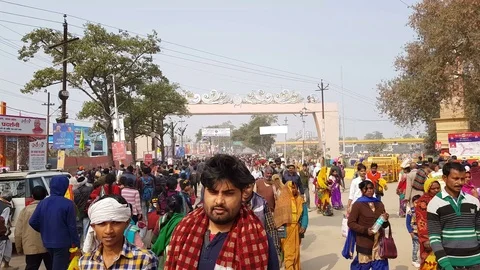 Kumbh Fair 2019 库存影片 102511955
