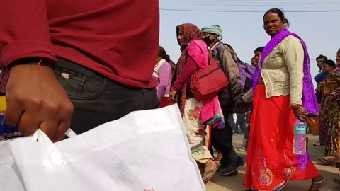Kumbh Fair 2019 库存影片 102513823