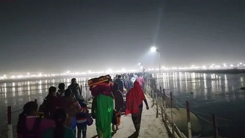 Kumbh Fair 2019 库存影片 102534575